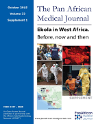 Ebola in West Africa. Before, now and then